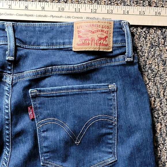 Levi's Premium Midrise Skinny Jeans Size 12 - Picture 11 of 13